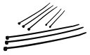 アラム 結束バンド(MPフーズ(R))1袋(100本入) MPF300 1袋(100本入)