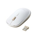 ELECOM エレコム BlueLEDマウス/薄型/静音/無線/4ボタン/ホワイト(M-TM10DBWH-IL)(2)