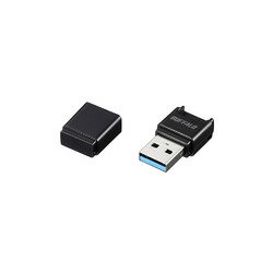 BUFFALO バッファロー USB3.0 microSD専用コンパクトカードリーダー ブラック(BSCRM100U3BK)