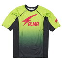 マーシャルワールド ストーム ラッシュガード半袖 XL 赤 ALR7-XL-RD