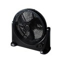 YUASA 45cmルーバーファン ブラック YF-457A(K)