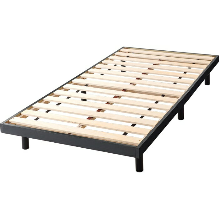 HAGIHARA 萩原 シングルベッド WB-7800S-BK ※北海道、沖縄、離島配送不可