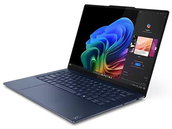 LENOVO レノボ 83ED000QJP Lenovo YOGA Yoga Slim 7x Gen 9 Windows 11 Home 14.1～14.9型（インチ） Snapdragon メモリ32GB SSD 1TB 2944×1840 Webカメラ有り Bluetooth v5.3 Office無し 1.0～1.5kg ブルー系
