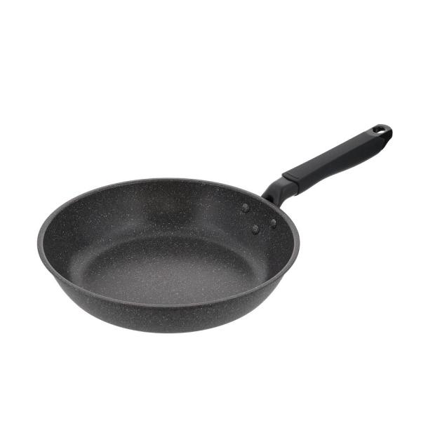 ベストコ フライパン 26cm IH ガス火対応 ダークグレー NM-352 ライトセンス マーブル