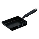 ベストコ 卵焼き器 13×18cm エッグパン IH ガス火 ブラック 大理石柄 NX-135 MARBLE KITCHEN