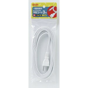 Lighting Parts - ELPA(朝日電器) 3m片P付12A PC-30H 1個