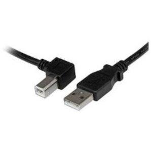 STARTECH.COM 1m USB 2.0 ケーブル A - B (L型左向き) USBAB1ML(USBAB1ML)
