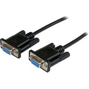 STARTECH.COM 1m RS232Cシリアルクロスケーブル メス/メス SCNM9FF1MBK(SCNM9FF1MBK)