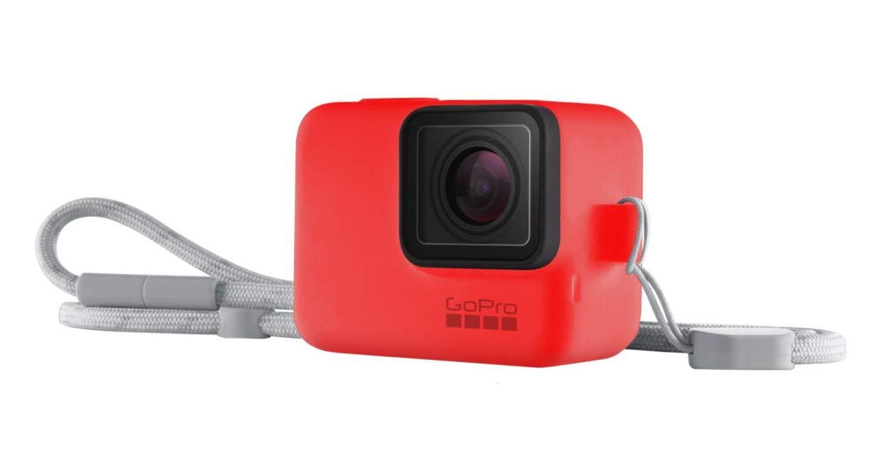 GOPRO ゴープロ 【GoPro公式】 スリーブ+ランヤード ファイアクラッカーレッド for HERO7/6/5 | ACSST-012 [国内正規品]