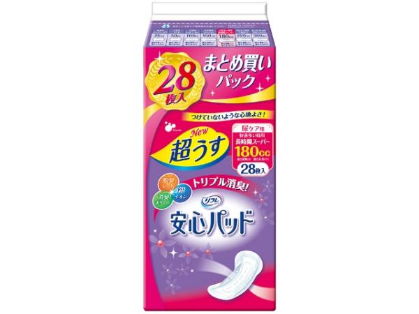 リブドゥコーポレーション リフレ 安心パッド まとめ買いパック 200cc 28枚入