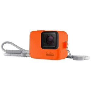 GOPRO ゴープロ 【GoPro公式】 スリーブ+ランヤード ハイパーオレンジ for HERO7/6/5 | ACSST-007 [国内正規品]