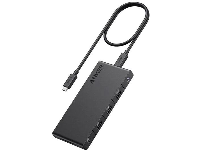 ANKER アンカー Anker 364 USB-C ハブ (10-in-1. Dual 4K HDMI) Black (A83A2H11)
