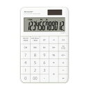 SHARP シャープ シャープ EL-VM72-WX デザイン電卓 12桁 ホワイト系 ELVM72WX(ELVM72)(2)