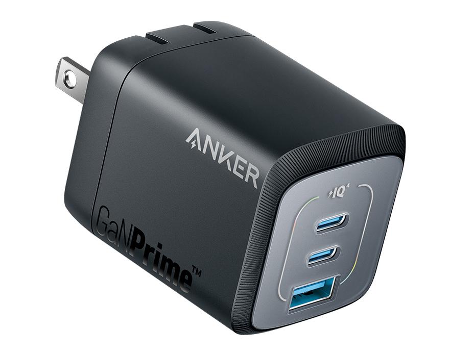 ANKER アンカー Anker Prime Wall Charger (67W. 3 ports. GaN) ブラック (A2669N11 1695)