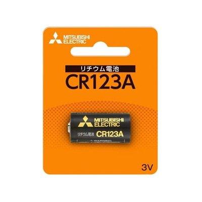 MITSUBISHI 三菱電機 カメラ用リチウム電池 6V 1本パック CR123AD/1BP
