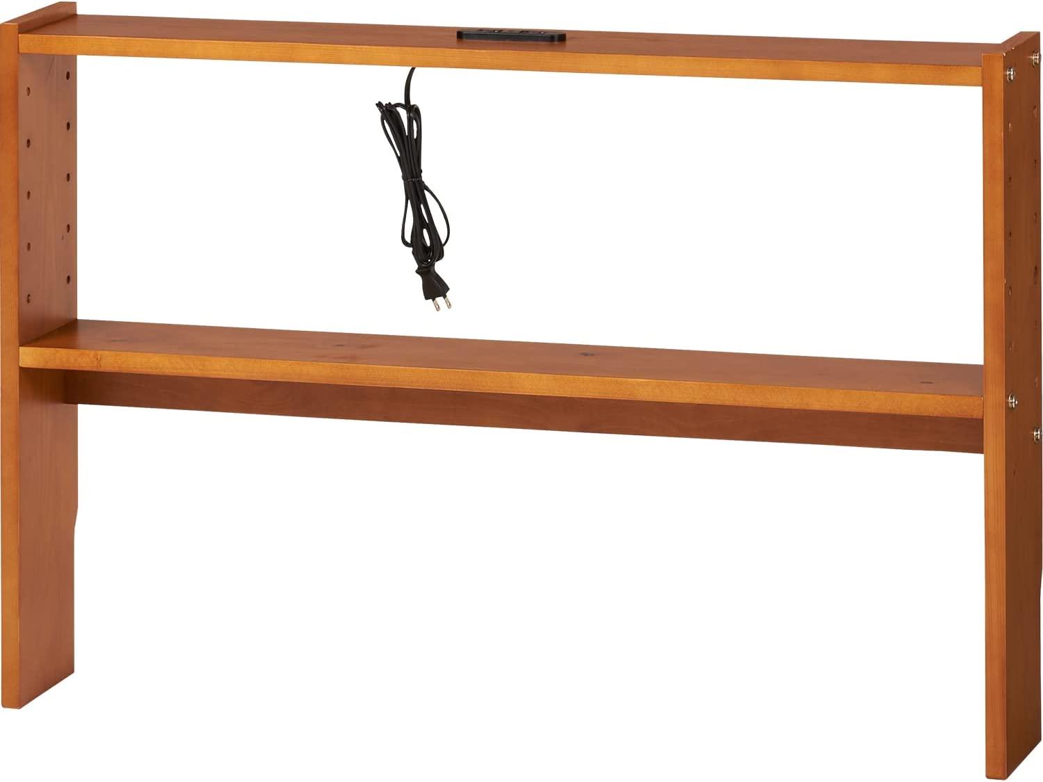 HAGIHARA 萩原 ヘッドボード WH-7708-LBR ※北海道、沖縄、離島配送不可