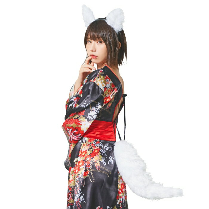 クリアストーン(Clearstone) けもみみしっぽセット 白きつね