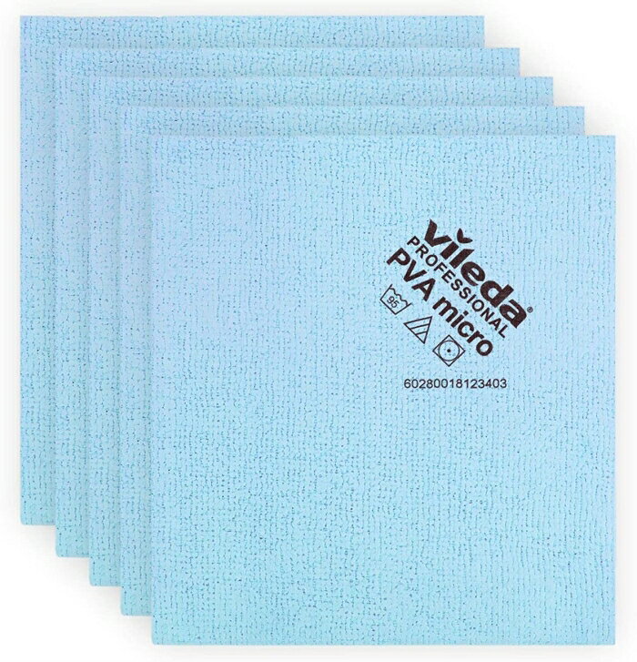 Vileda Professional Vileda PVAmicro 青 5枚入り (143585 1907)