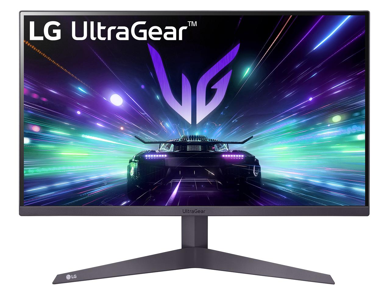 LG LG電子 24GS50F-B 23.7型 ゲーミングモニター UltraGear フルHD ワイド 液晶 1920×1080 DisplayPort1.4 HDMI×2 ブラック系