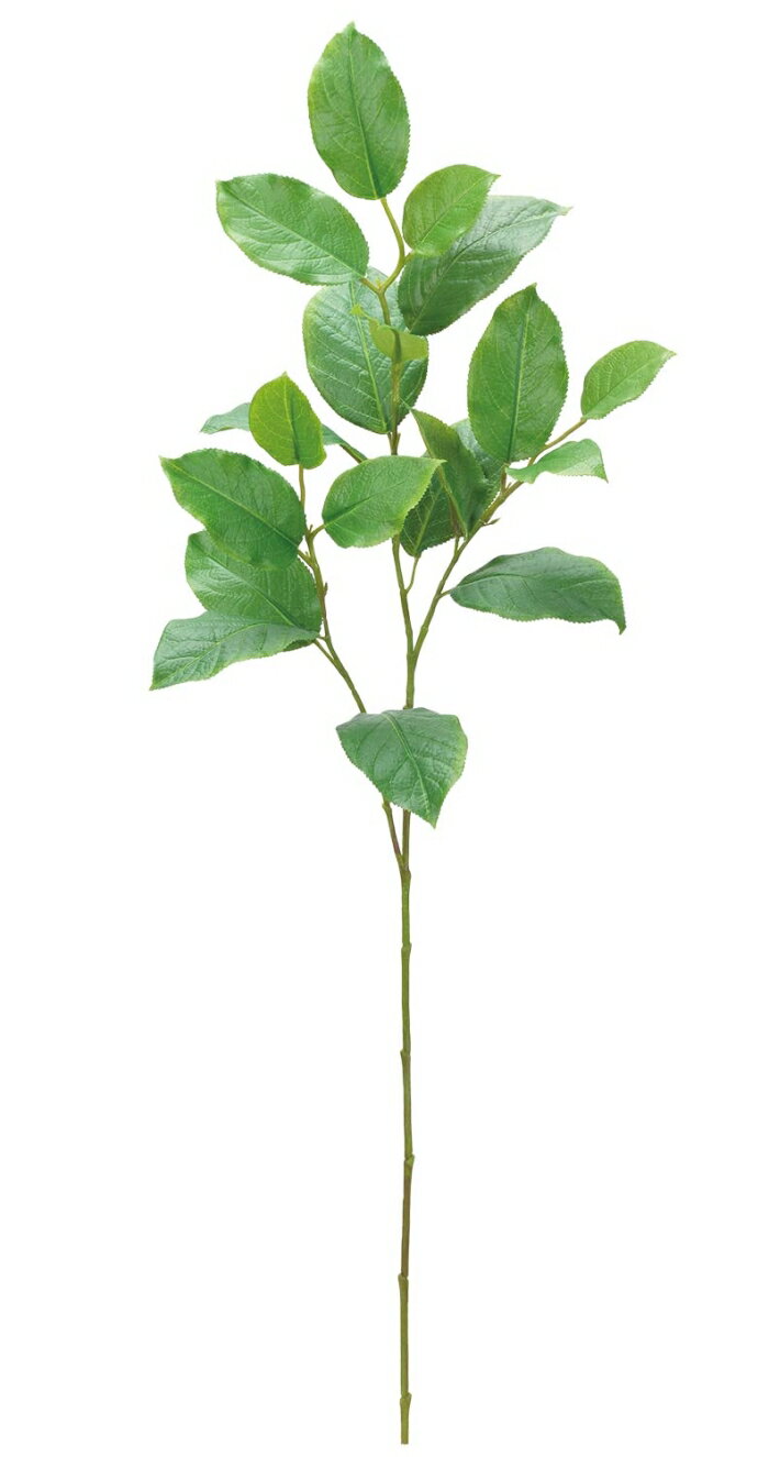 ASCA アスカ アスカ 造花 リーフ スプレー グリーン 全長約90cm 葉径約7〜12cm A-43955-051A