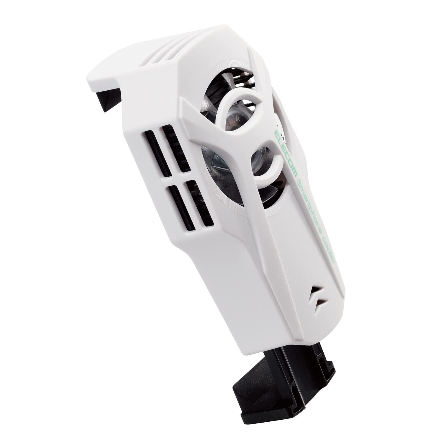 ELECOM エレコム ペルチェ式スマホクーラー/モバピタッCool/超小型/静音/USB Type-Cケーブル付属/ホワイト(P-CLPL01WH)