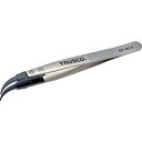 TRUSCO トラスコ中山 TRUSCO ESDチップピンセット 曲がり型 先端幅0.6mm (EPM0.6 8000)