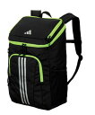 ADIDAS アディダス ボールヨウデイパック_27L_クロ/キ (ADP50BKY)