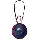 ADIDAS アディダス ボールバッグ_1コイレ_コン/アカサッカー (AKM22NVR)