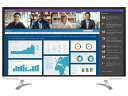 EIZO エイゾ EV4340X-WT 42.5型 FlexScan 液晶 3840×1600~2160 スピーカー搭載 DisplayPort HDMI×2 USB タイプC LAN ホワイト系