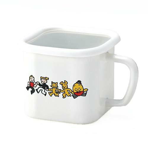 タマハシ(TAMAHASHI) OSAMU GOODS ホーローマルチスクエアポット 天ぷら ストック 味噌 保存【ガス火・IH対応】 (OG-04)