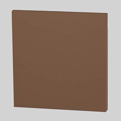 神保電器 2連用プレート SLP-0UF-2 チョコ