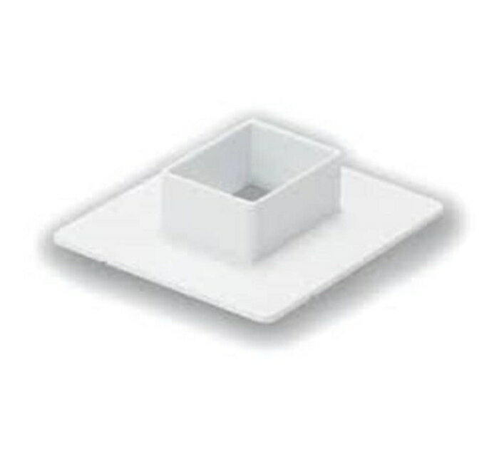 マサル工業 MKダクト2号　フランジ　MDF22 フランジ 2 ホワイト