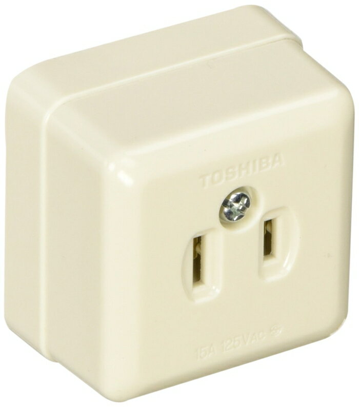 TOSHIBA 東芝 角形コンセント　DC1121(W)