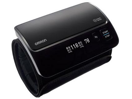 【在庫限即納】OMRON オムロン 上腕式血圧計 HEM-7600T-BK ブラック