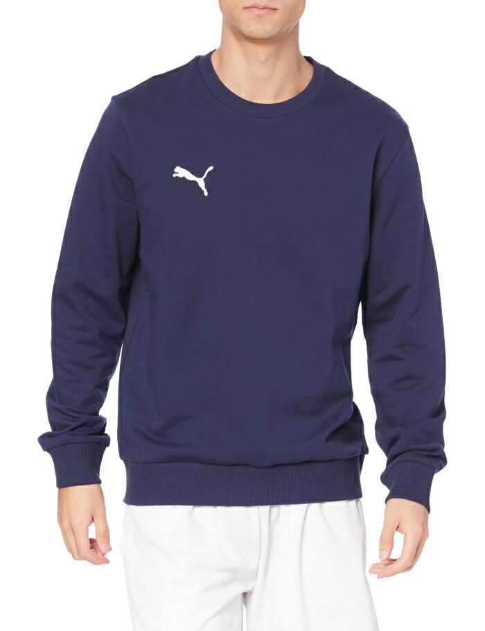 PUMA プーマ TEAMGOAL_カジュアル_クルーネック (659332) [色 : PUMA_NAVY] [サイズ : S]