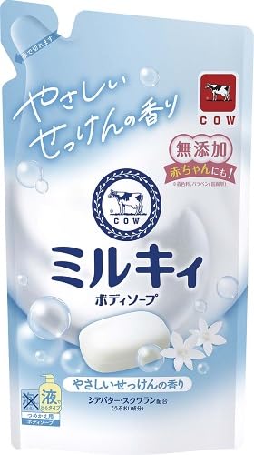 牛乳石鹸共進社 ミルキィボディソープ やさしいせっけんの香り 詰替用