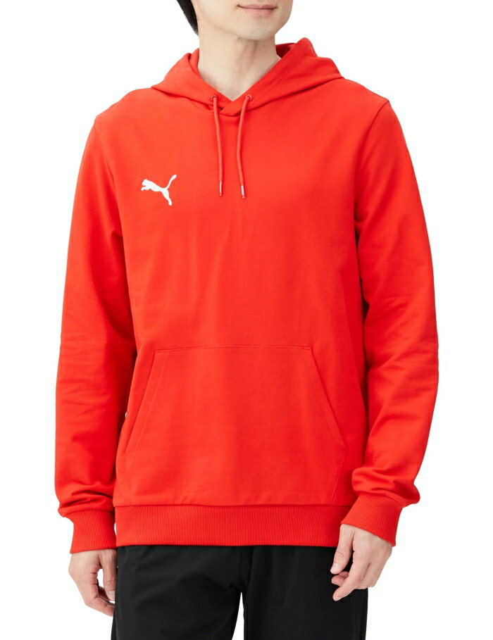 PUMA プーマ TEAMGOAL_カジュアル_フーディー (659377) [色 : PUMA_RED] [サイズ : S]
