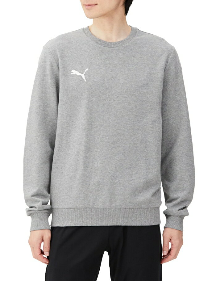 PUMA プーマ TEAMGOAL_カジュアル_クルーネック (659332) [色 : MEDIUM_GY_H] [サイズ : L]