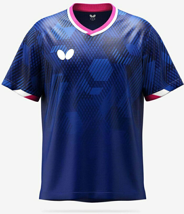 BUTTERFLY バタフライ TAMASU タマス レセーヌ・シャツ (46590) [色 : ネイビー] [サイズ : S]