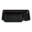エフピコチューパ 紙折 FIT−302本体仕切付(50入)内装 黒 CP570676【GKM1401】