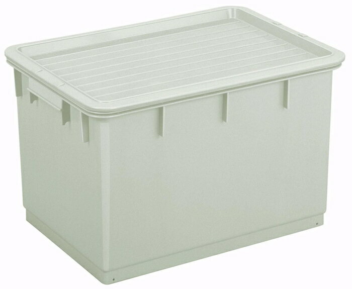 新輝合成(Shinki Gosei) トンボ　角型つけもの容器（フタ・押蓋付）グレー　54型【ATKC403】