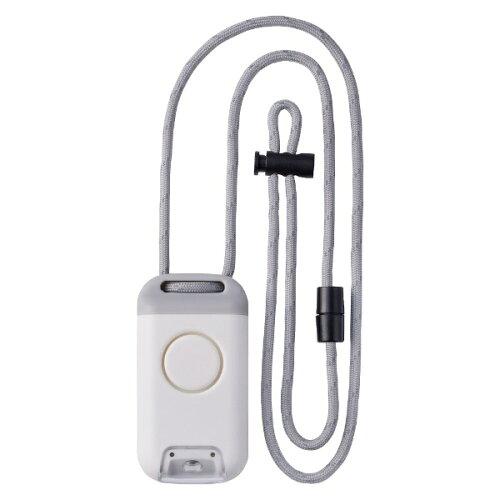 KING JIM 防犯ブザー付きポータブルライト「ポタラ」 ホワイト(BPL10-W)