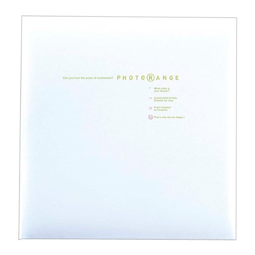 ナカバヤシ 20L-92-W フヤスアルバム20R/フオトレンジ/ホワイト (20L-92-W)