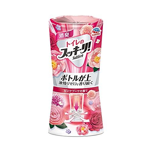 アース製薬 トイレのスッキーリ! ピンクブーケ 400ml 1個【391987】