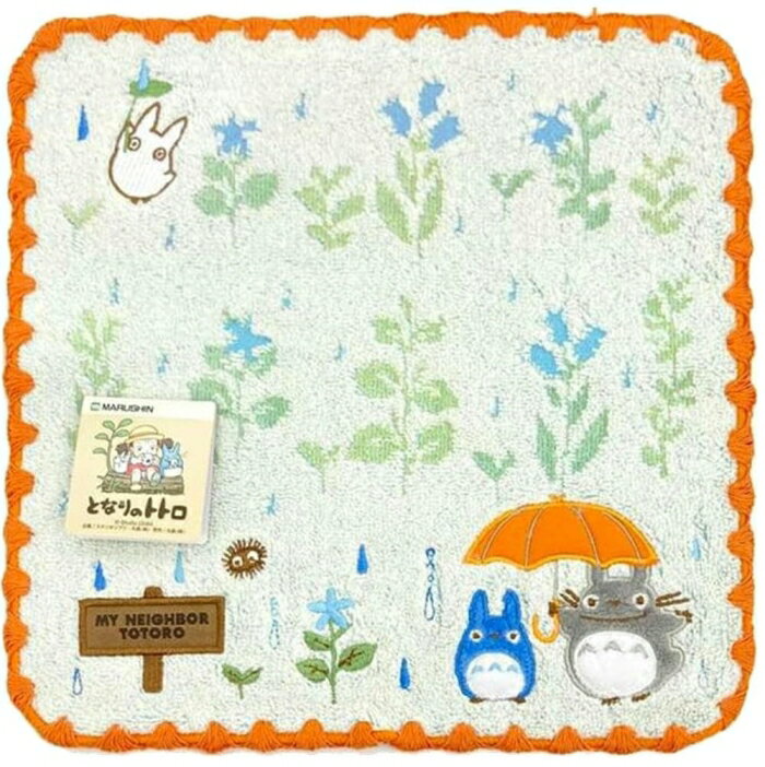 丸眞 となりのトトロ ミニタオル 大きな傘 0 1005051600