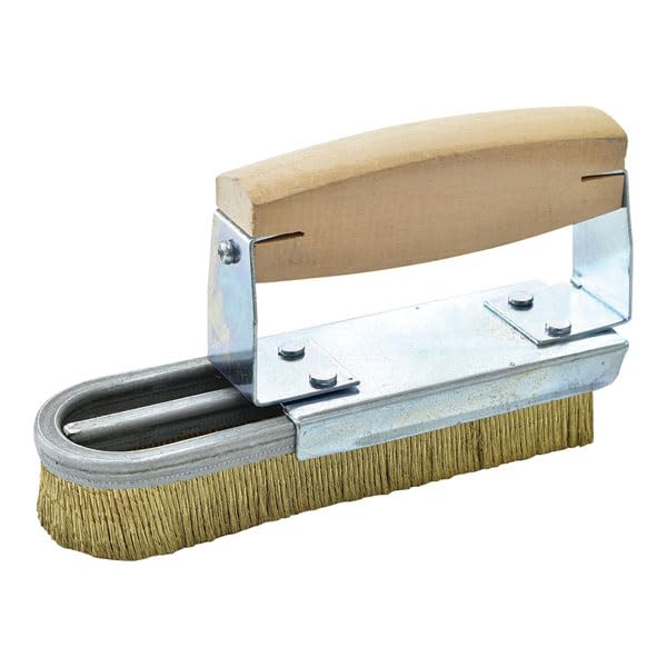 TKG テイケイジイ 遠藤商事 チャンネルブラシD型3号ラッピング（真鍮メッキ線）【GBL1904】