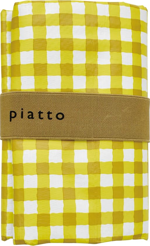 現代百貨(Gendai Hyakka) (現代百貨) piatto レジャーシート ギンガムチェック A560YE YELLOW