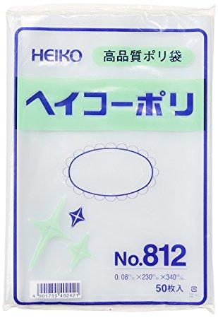 シモジマ(shimojima) ポリエチレン袋 230×340 厚み0．08mm NCFF0624442-3589-12