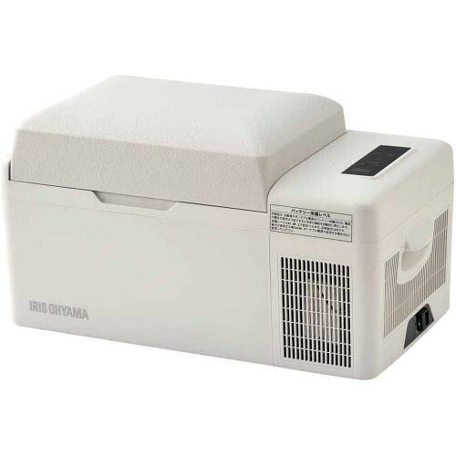 IRISOHYAMA アイリスオーヤマ 【持ち運べる冷蔵庫】 アイリスオーヤマ 車載冷蔵庫 ポータブル冷蔵冷凍庫 20L 節電モード切替可 スマホ充電できる ドライブ 旅行 IPD-2B-W ホワイト