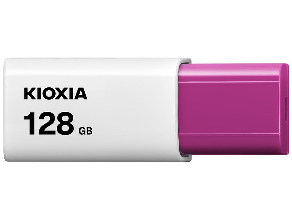 KIOXIA キオクシア KIOXIA KUN-3A128GR USBメモリ Windows/Mac対応 TransMemory U304 128GB マゼンタ(KUN-3A128GR)